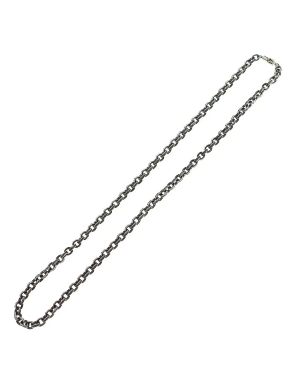 Chrome Hearts Paper Chain 20 Necklace Silver